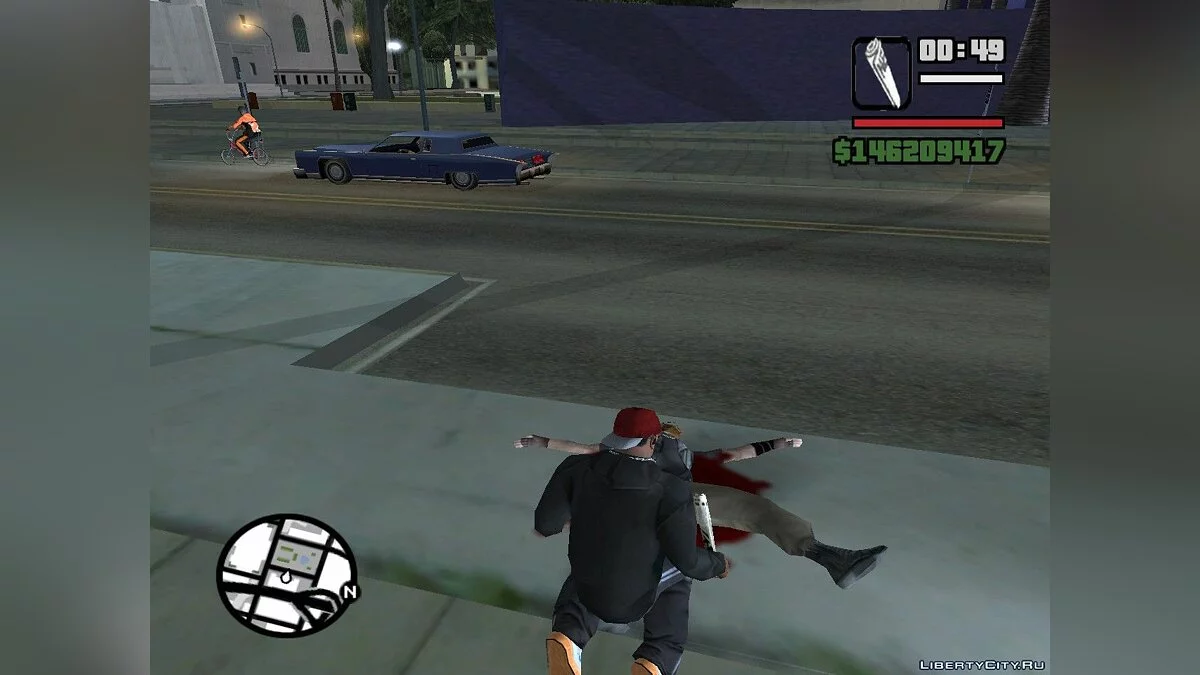 Бета оружие из Manhunt 2 (v.1) / GTA San Andreas