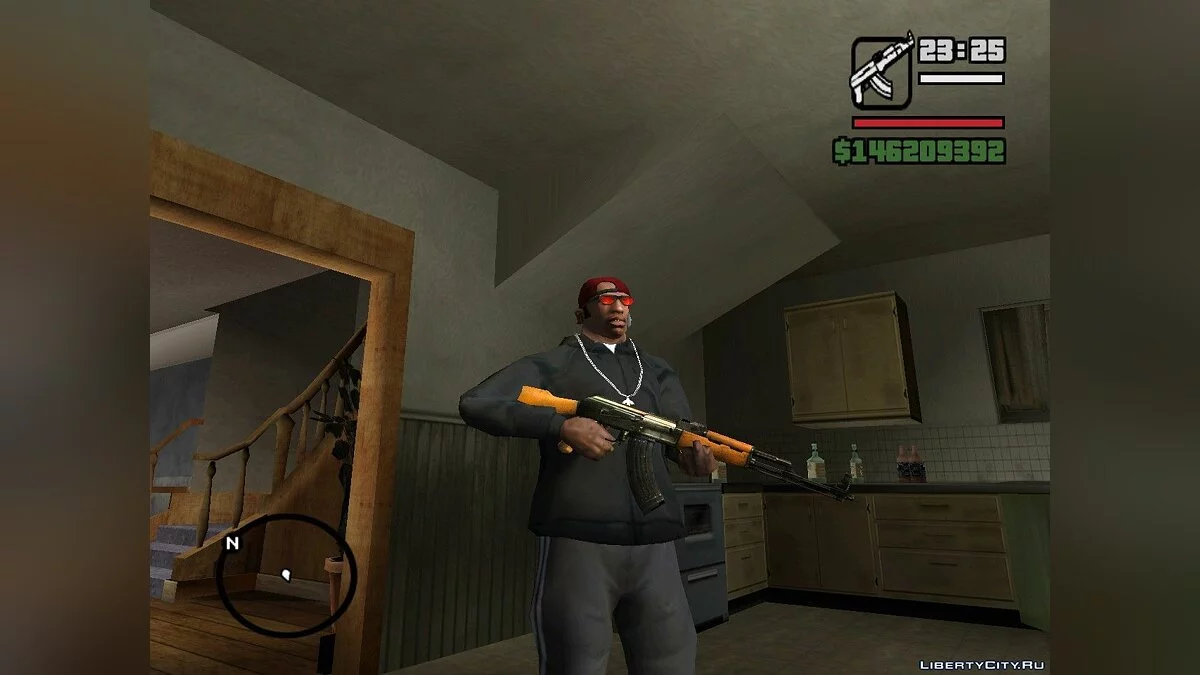 Бета оружие из Manhunt 2 (v.2) / GTA San Andreas