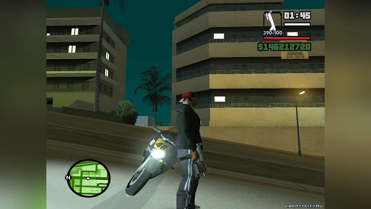 Бета оружие из Manhunt 2 (v.2) / GTA San Andreas