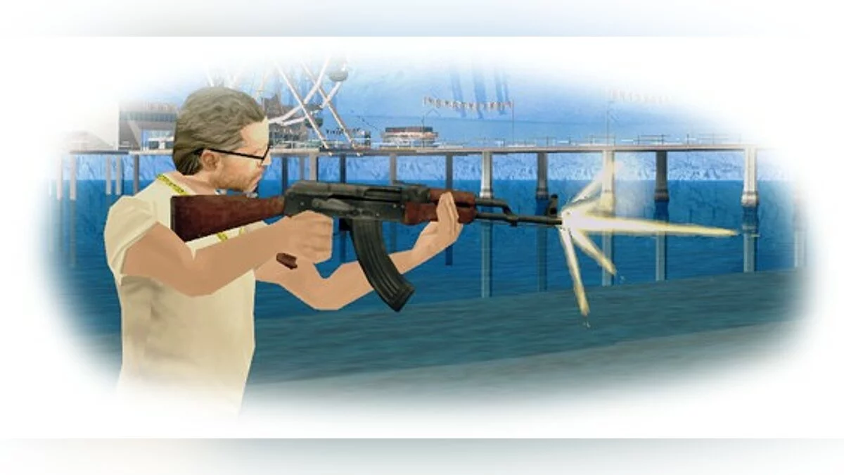 АК-47 [SA Style] / GTA San Andreas