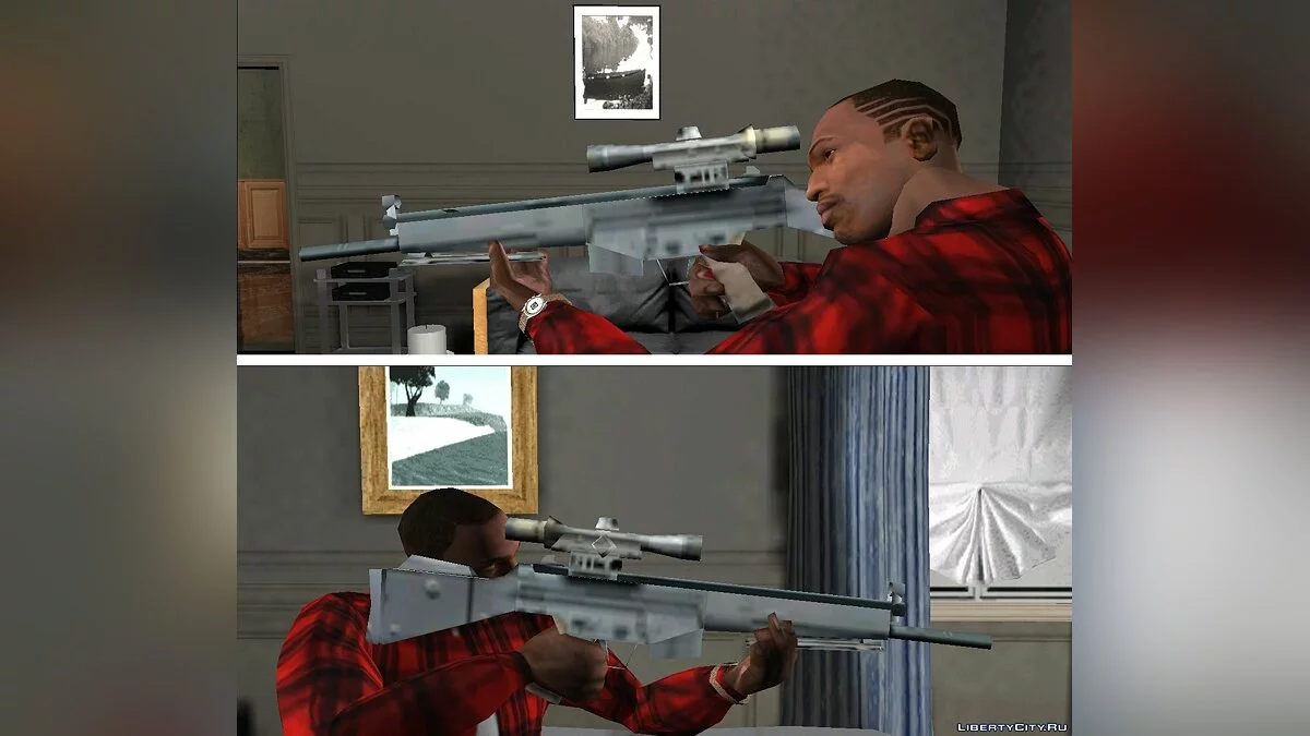 Четвёртый пак оружия в стиле SA / GTA San Andreas