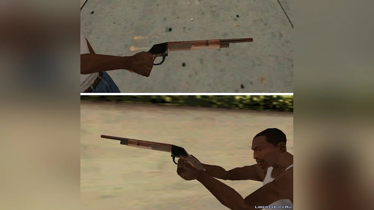 Четвёртый пак оружия в стиле SA / GTA San Andreas