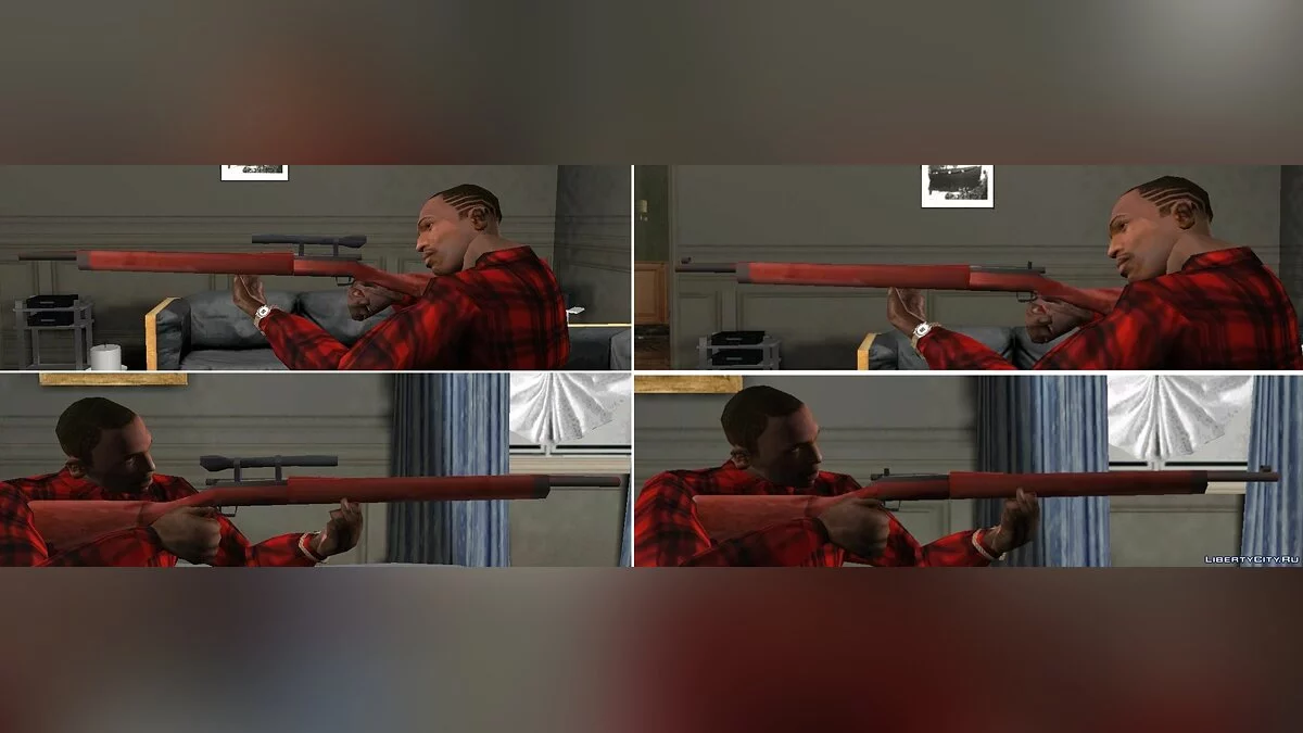 Четвёртый пак оружия в стиле SA / GTA San Andreas