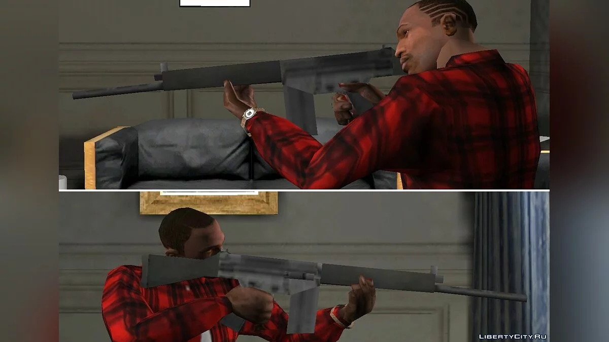 Четвёртый пак оружия в стиле SA / GTA San Andreas