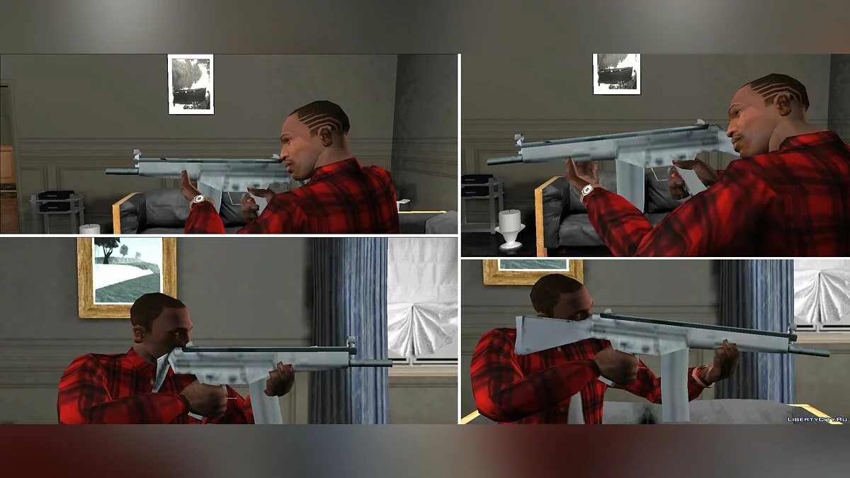 Четвёртый пак оружия в стиле SA / GTA San Andreas