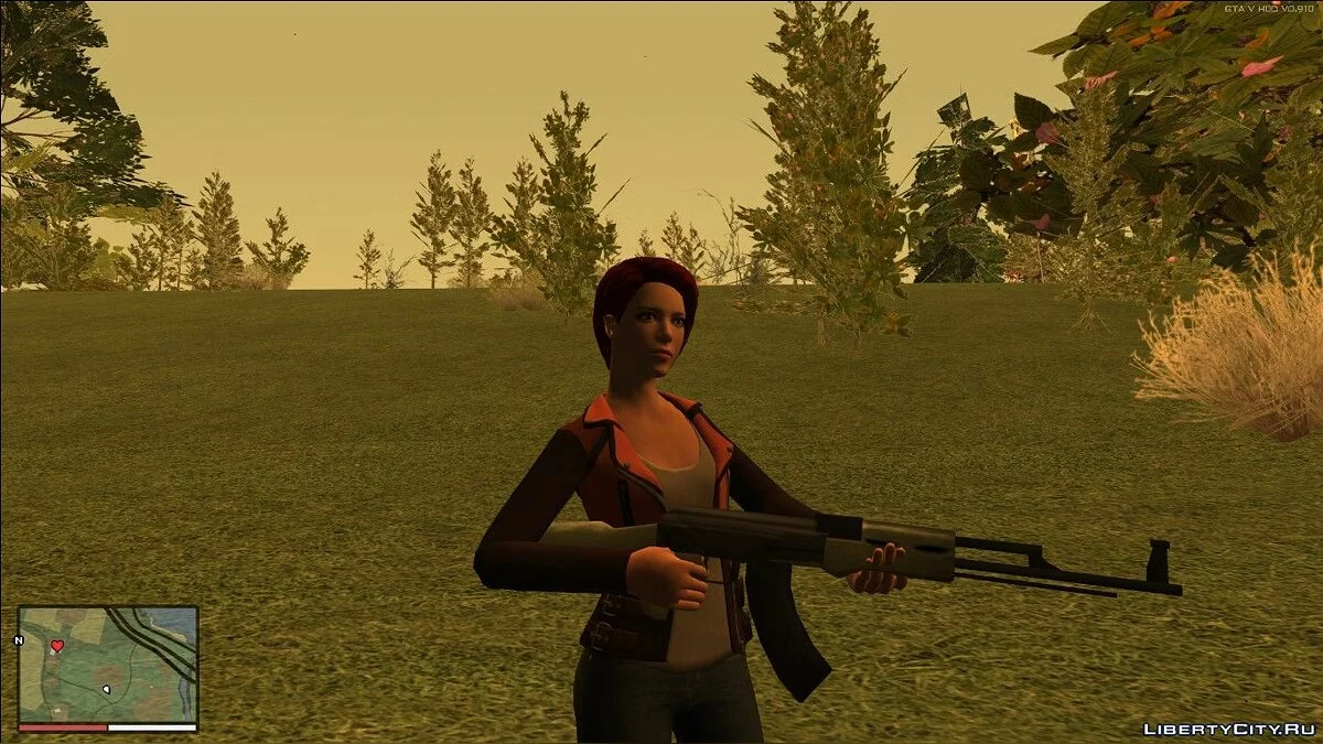 AK-47 / GTA San Andreas