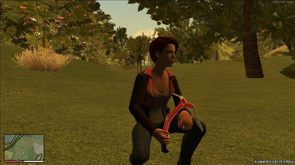 Climbing Axe / GTA San Andreas