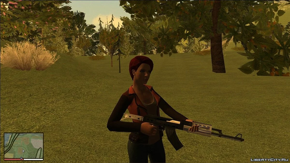GTA 5 Assault Rifle / GTA San Andreas
