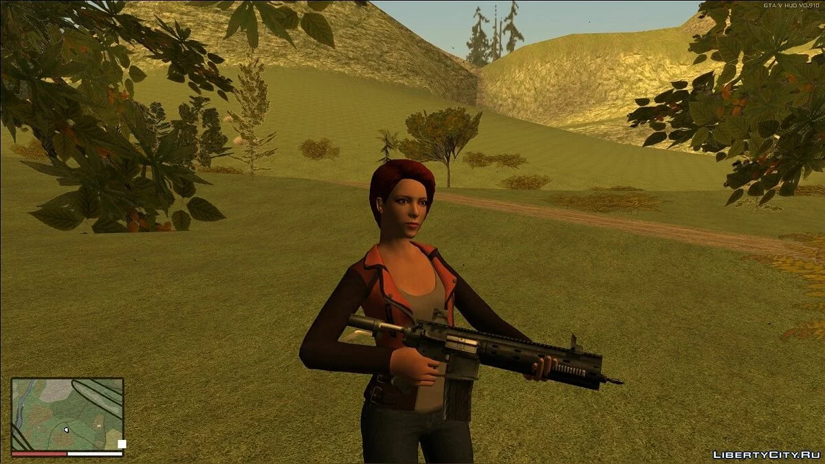 GTA 5 Carbine Rifle / GTA San Andreas