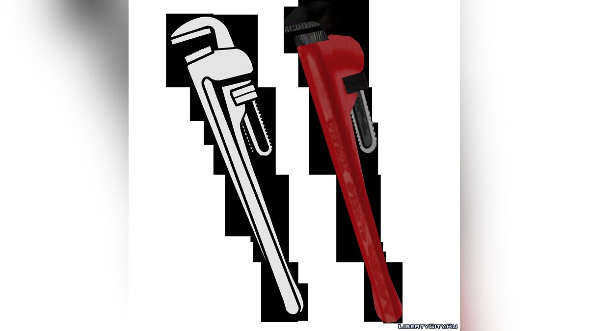 Скачать Pipe Wrench - Гаечный ключ для GTA San Andreas