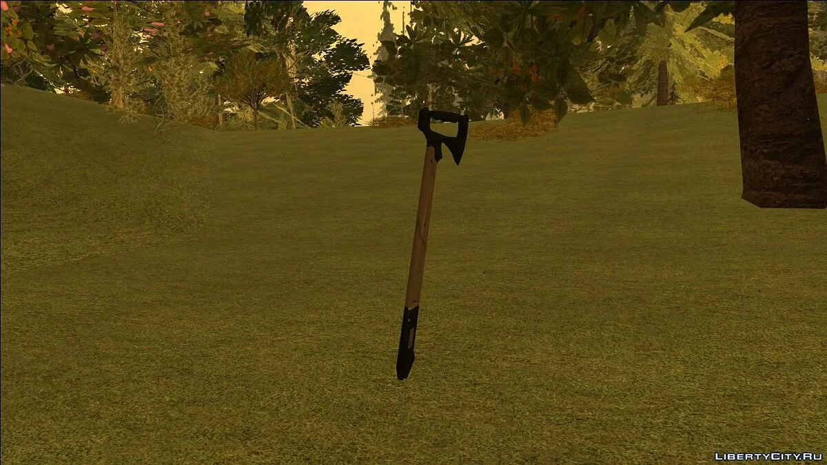Tactical Fasthawk - Тактический топор / GTA San Andreas