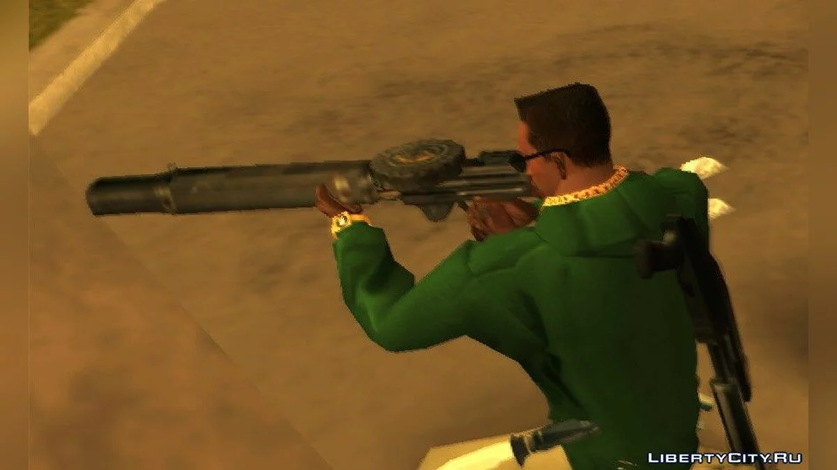 Пулемёт Льюиса / GTA San Andreas