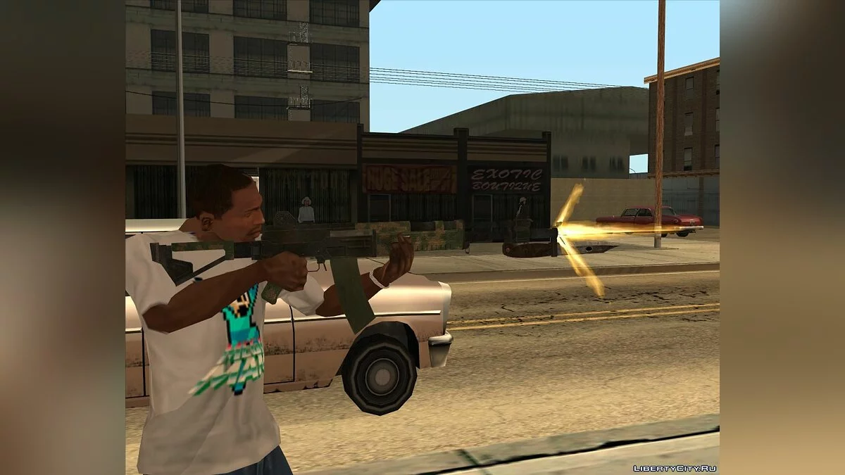 Автомат RN из Resident evil 6 / GTA San Andreas