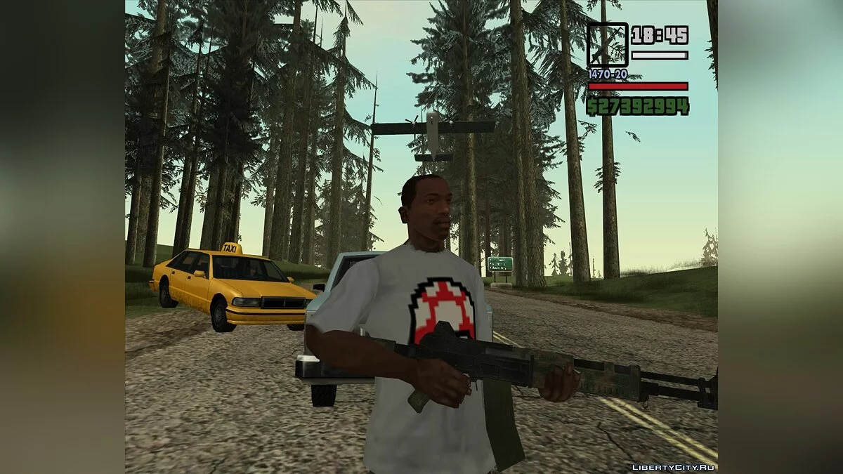 Автомат RN из Resident evil 6 / GTA San Andreas