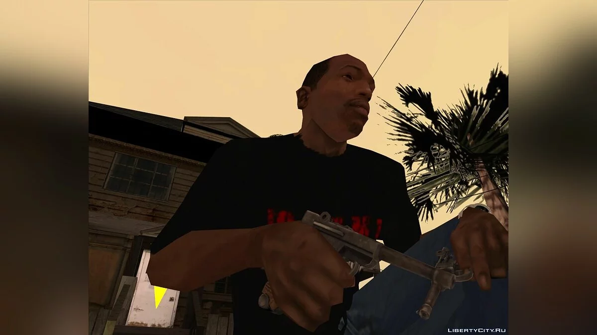 Люгер из Resident evil: The Darkside chronicles / GTA San Andreas