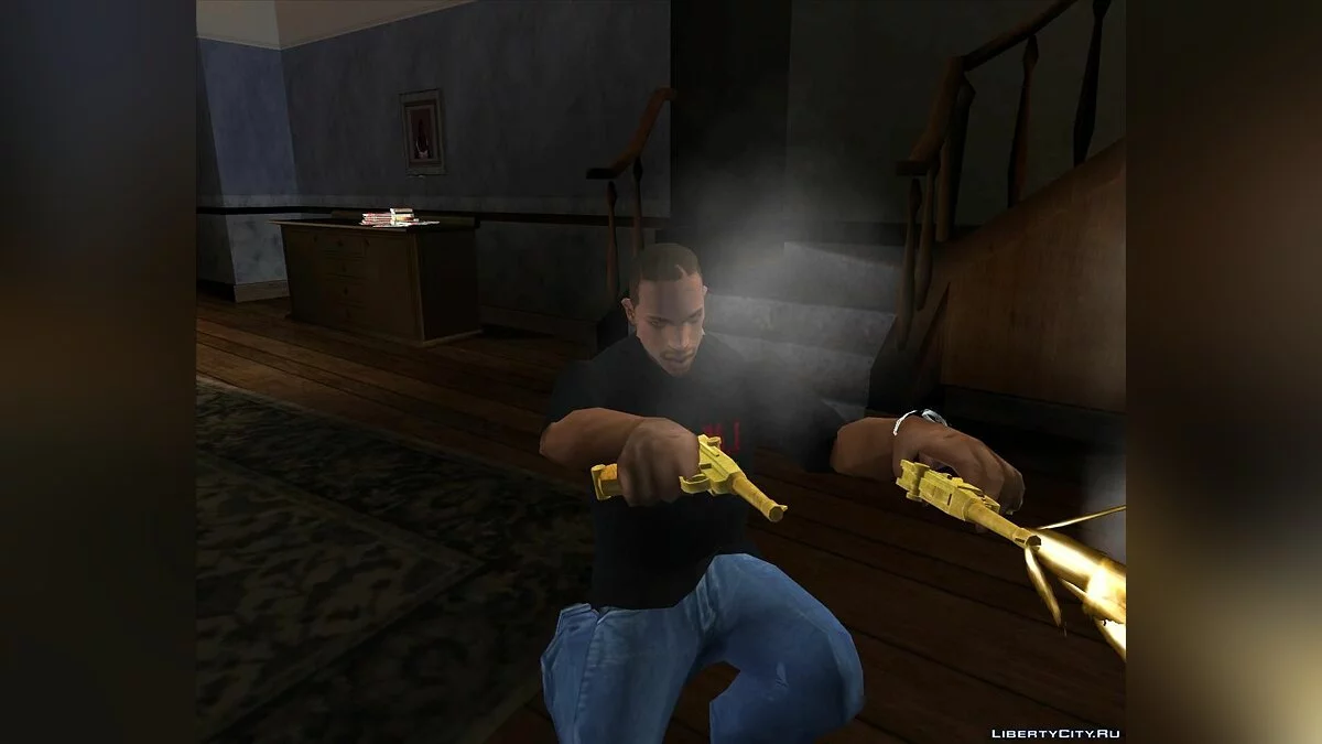 Люгер из Resident evil: The Darkside chronicles / GTA San Andreas