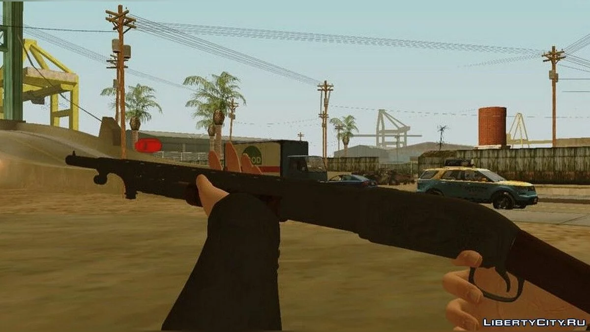 Ружье из игры Call of Duty WWI / GTA San Andreas