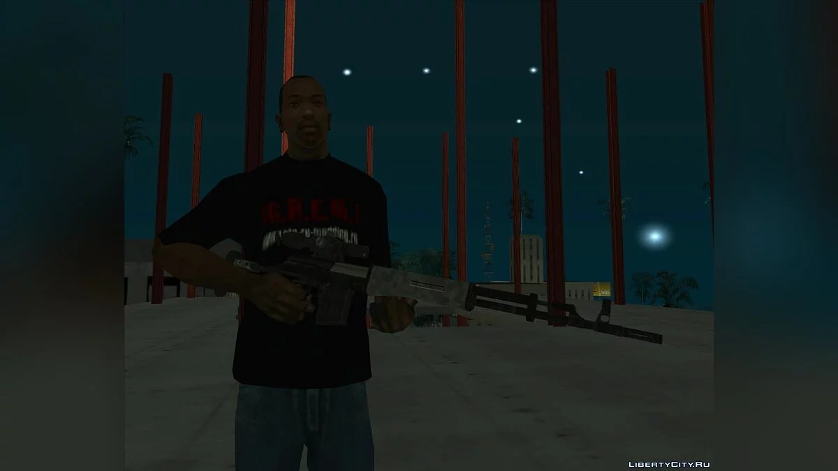 Снайперская винтовка Джаво из Resdeint evil 6 / GTA San Andreas