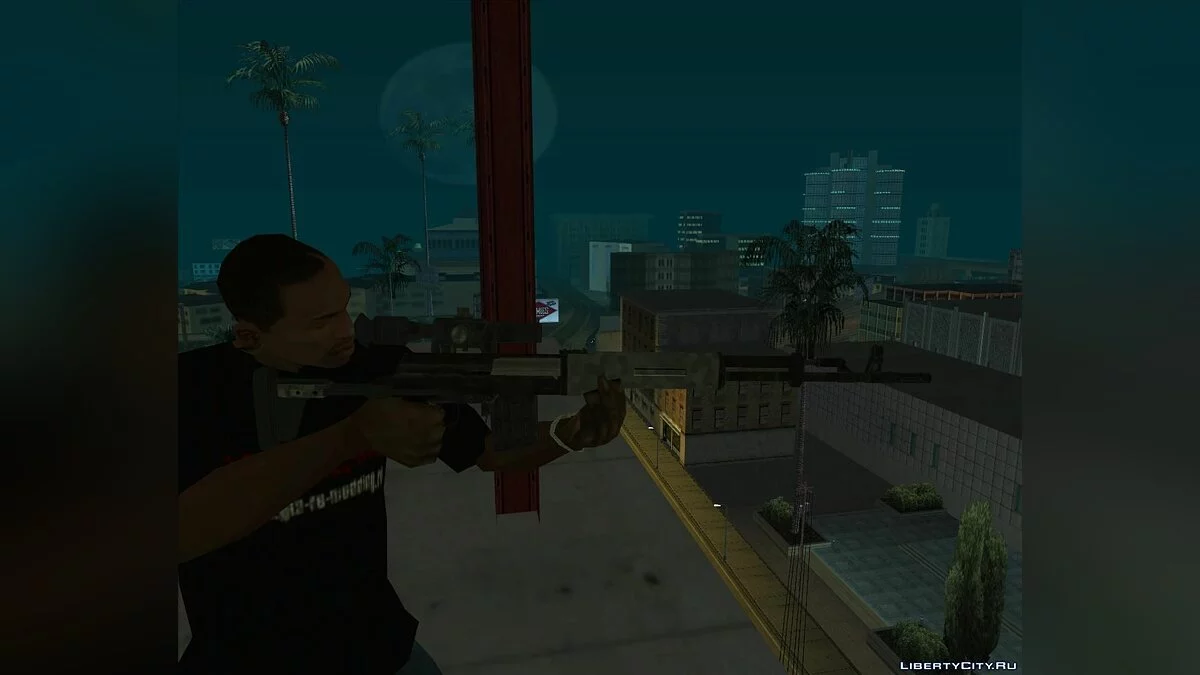 Снайперская винтовка Джаво из Resdeint evil 6 / GTA San Andreas