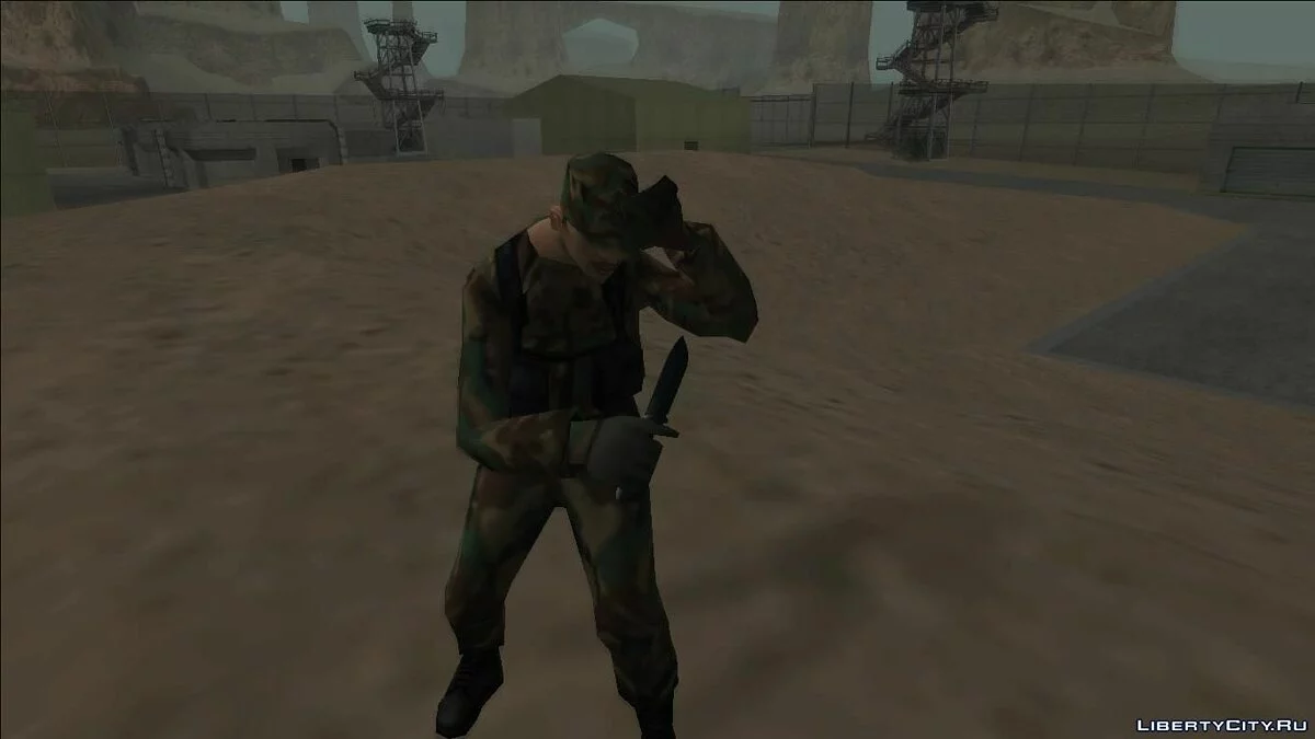 Боевой нож Becker BK2 / GTA San Andreas