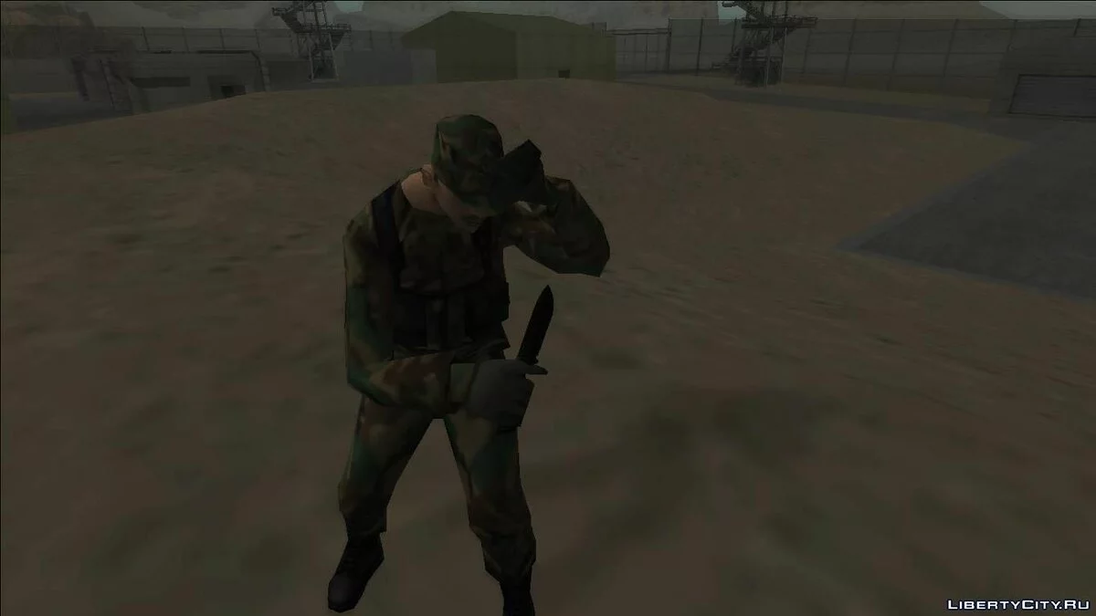 Боевой нож Becker BK2 / GTA San Andreas