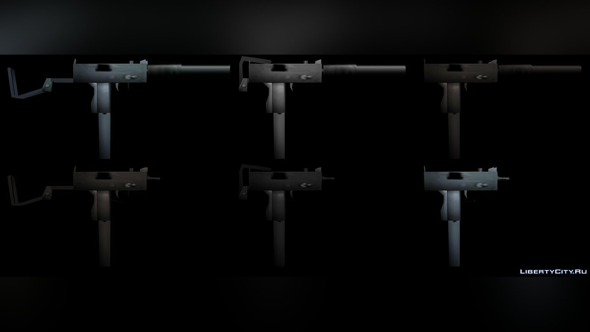 Скачать Mac-10 Pack для GTA San Andreas