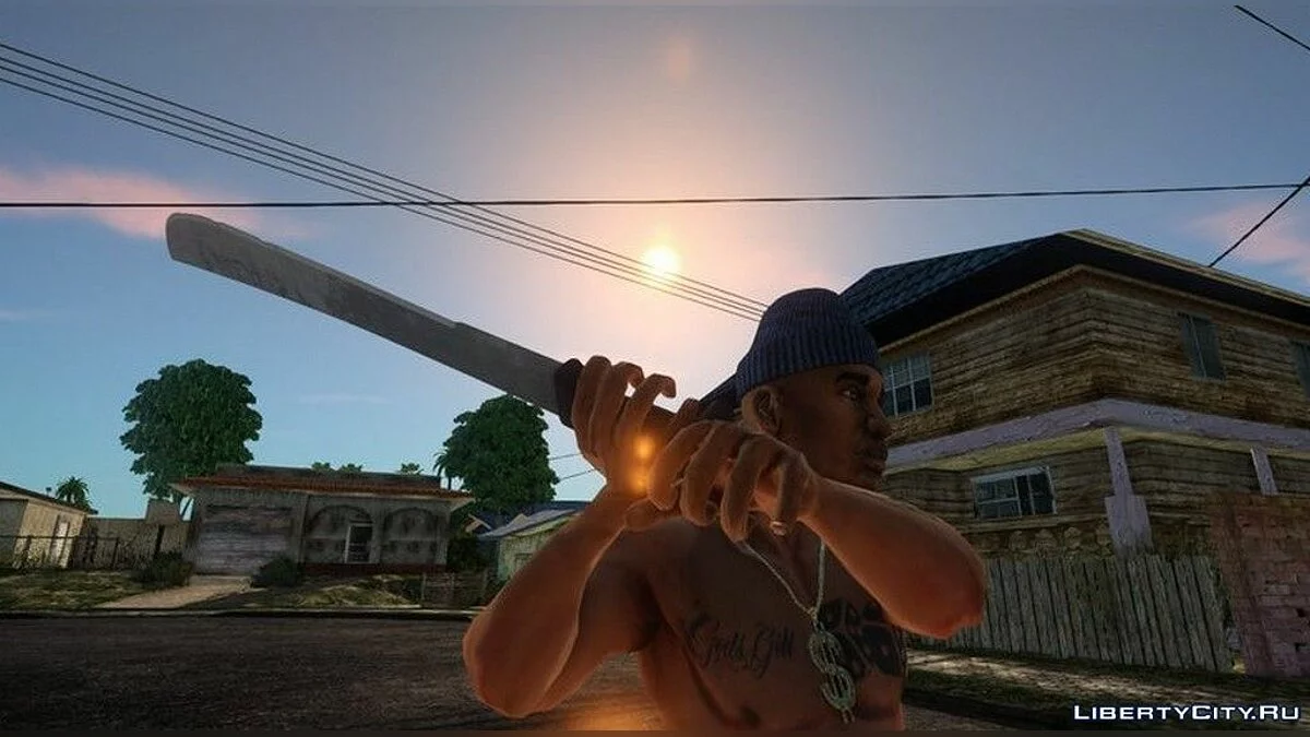 Мачете из игры Pay Day 2 / GTA San Andreas