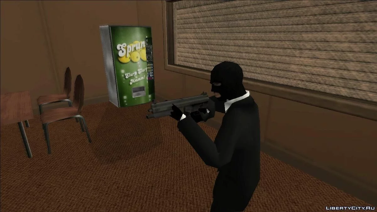MP5 из GTA IV в стиле San Andreas / GTA San Andreas