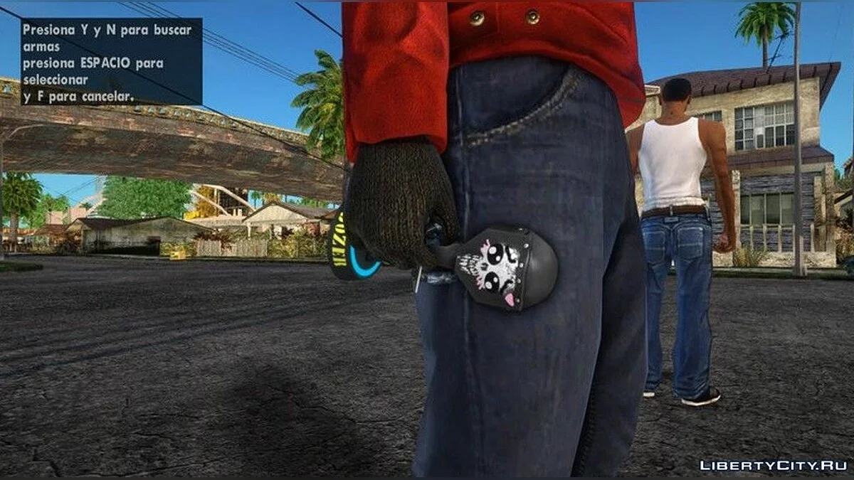 Новая взрывчатка из игры Pay Day 2 / GTA San Andreas