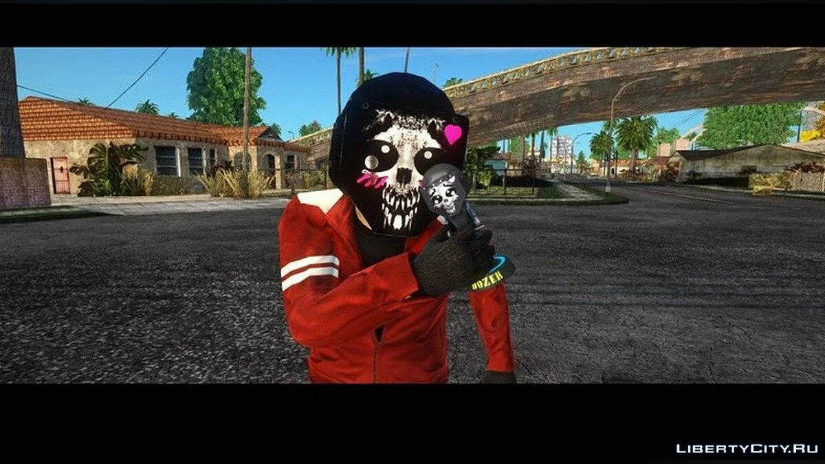 Новая взрывчатка из игры Pay Day 2 / GTA San Andreas