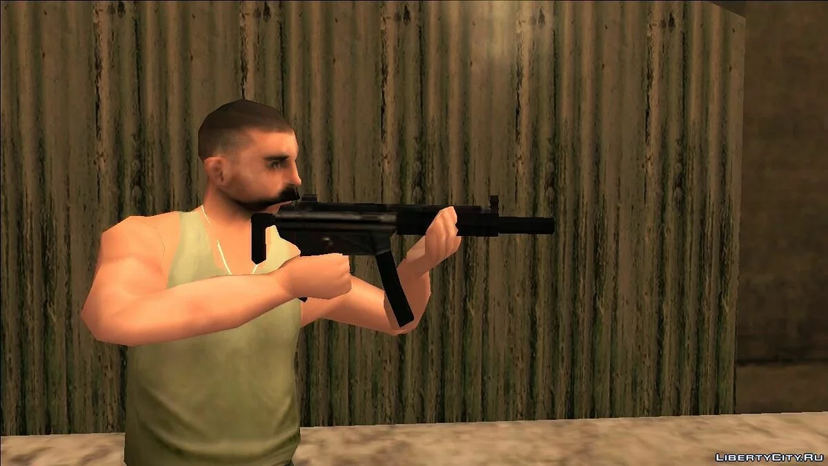 Пак пистолетов-пулемётов MP5 / GTA San Andreas