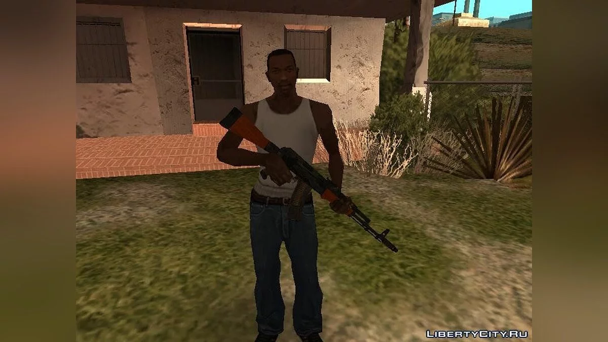 AK-47 из Metro: Last Light / GTA San Andreas