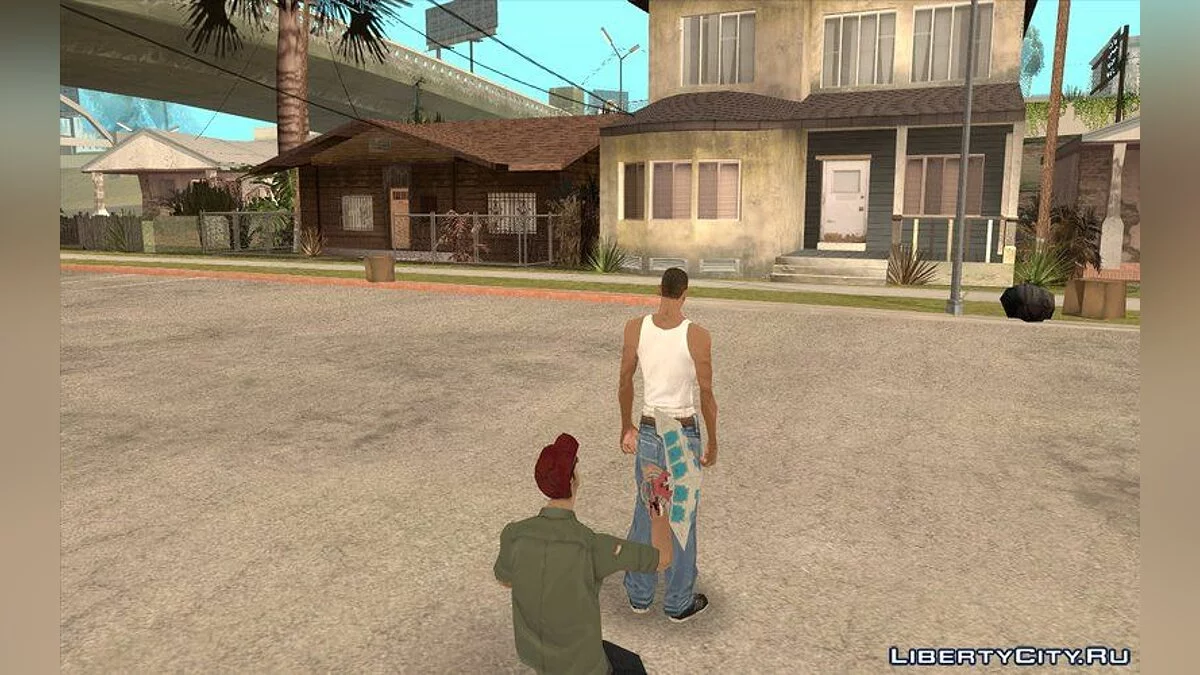 Дуэльный диск Югио / GTA San Andreas