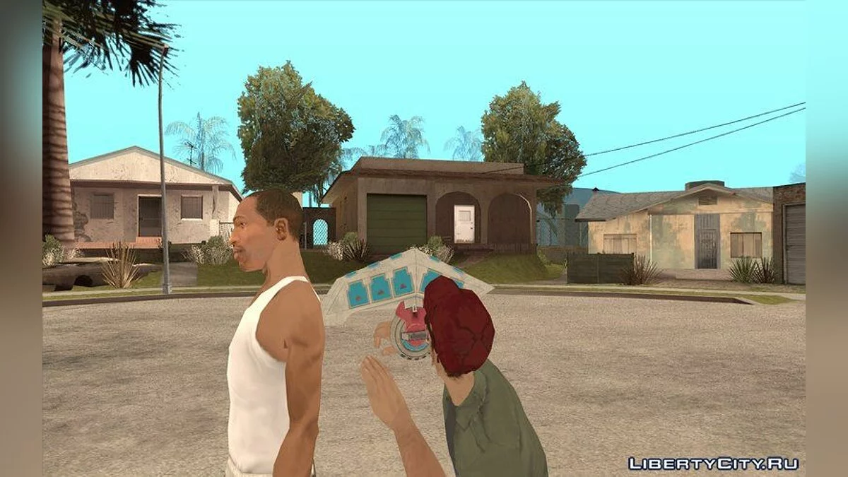 Дуэльный диск Югио / GTA San Andreas