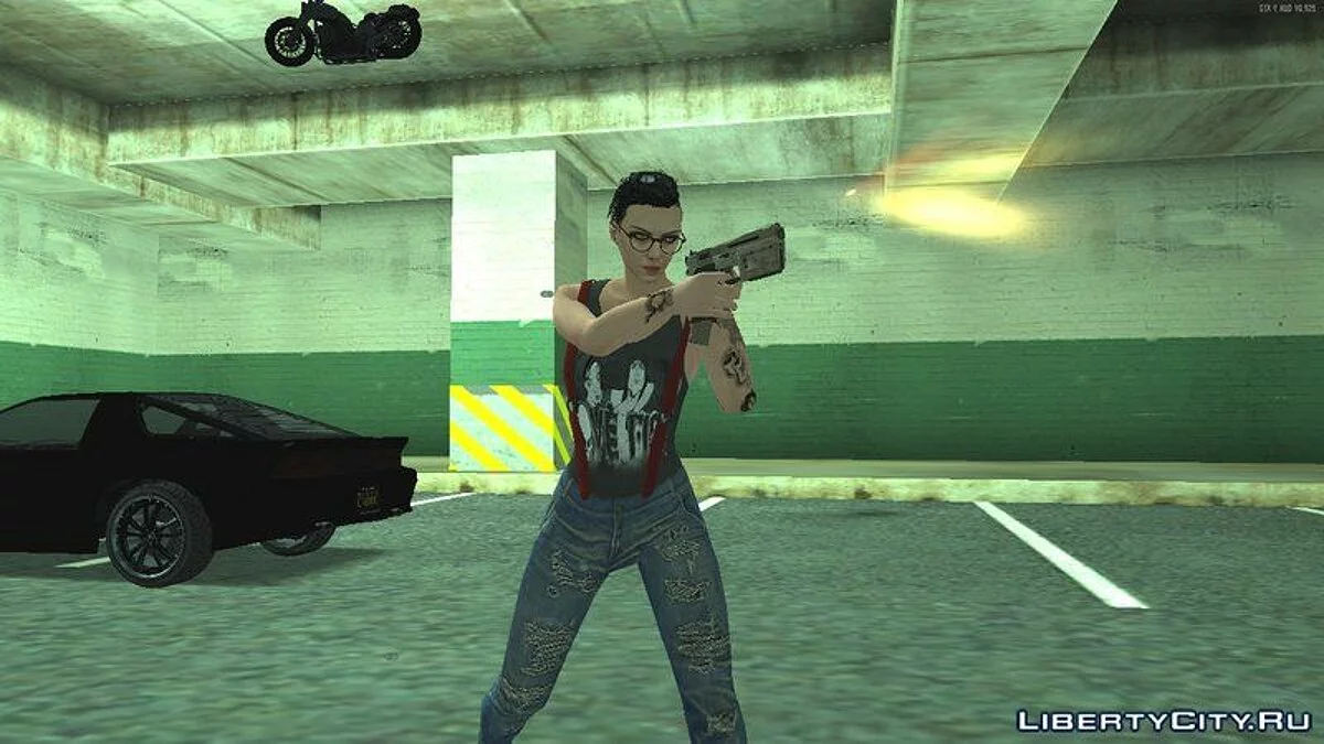 KAP-45 из игры Call of Duty Black Ops 4 / GTA San Andreas