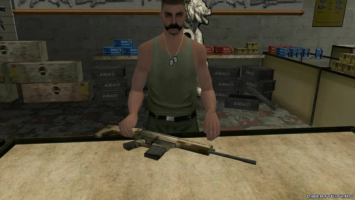 FN SCAR-H [LQ] / GTA San Andreas