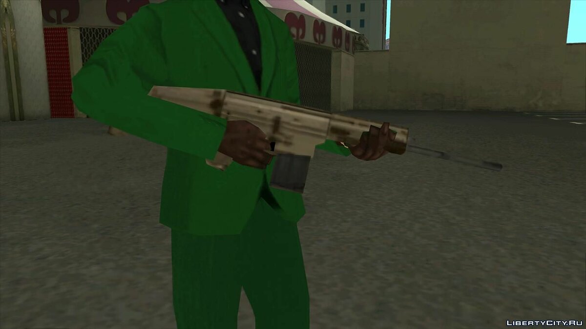 Скачать FN SCAR-H [LQ] для GTA San Andreas