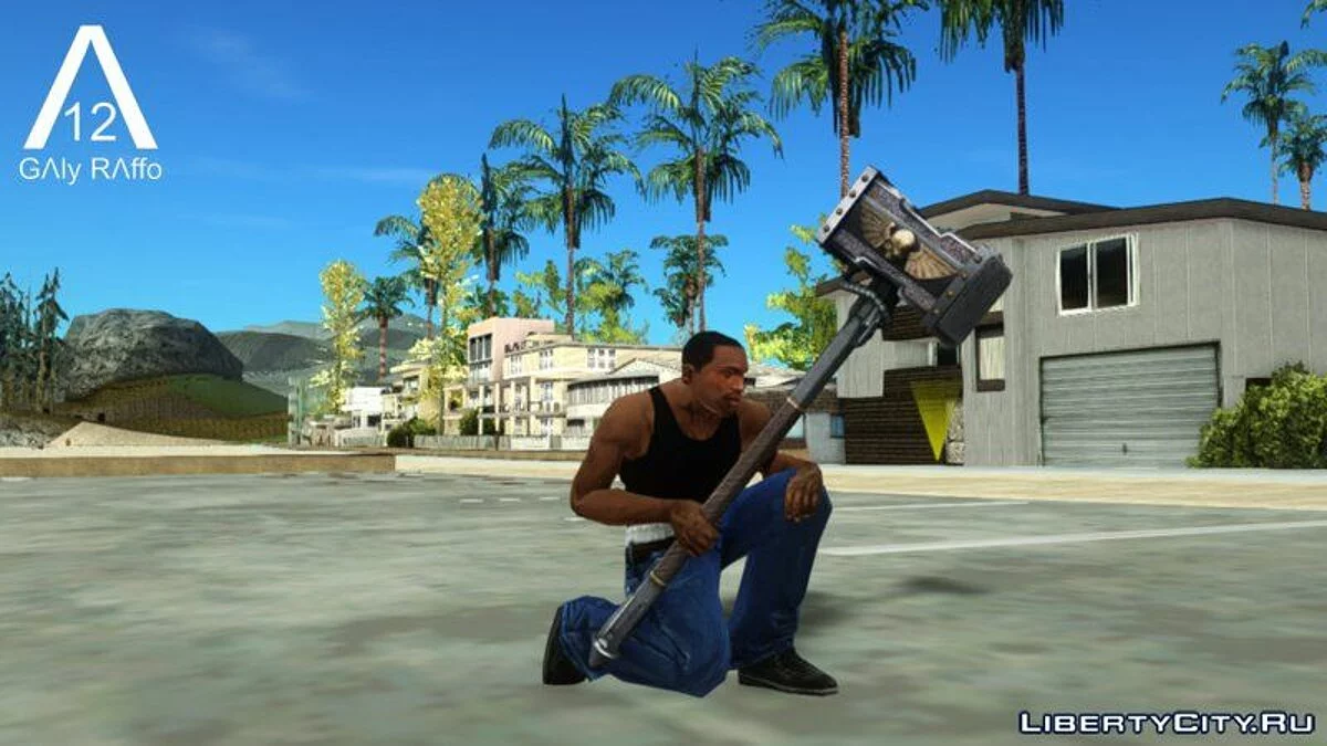 Громовой молот из игры War Hammer 40K / GTA San Andreas