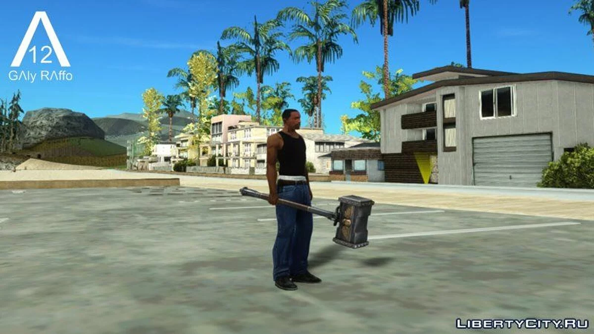 Громовой молот из игры War Hammer 40K / GTA San Andreas