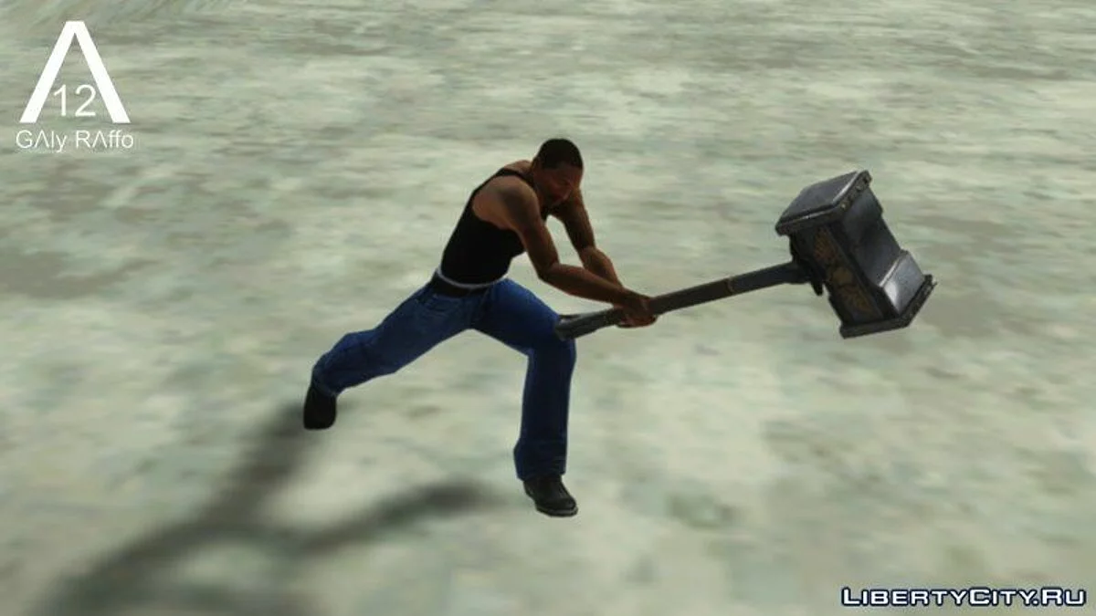 Громовой молот из игры War Hammer 40K / GTA San Andreas