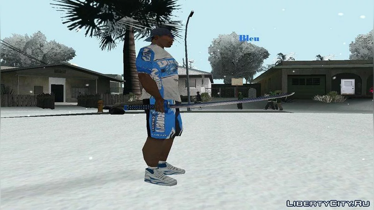 Разноцветные катаны / GTA San Andreas