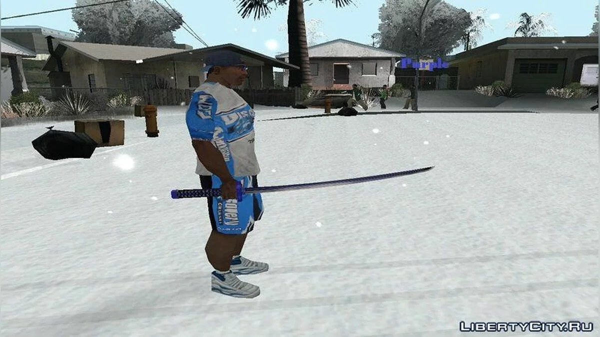 Разноцветные катаны / GTA San Andreas