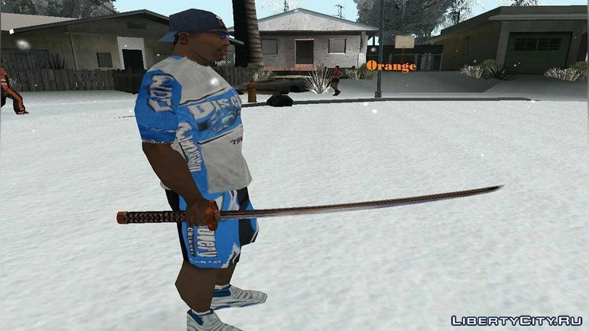 Разноцветные катаны / GTA San Andreas