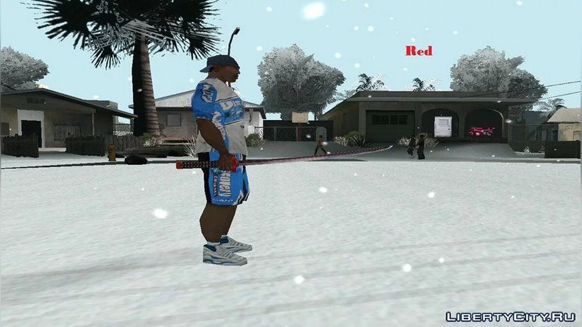 Разноцветные катаны / GTA San Andreas