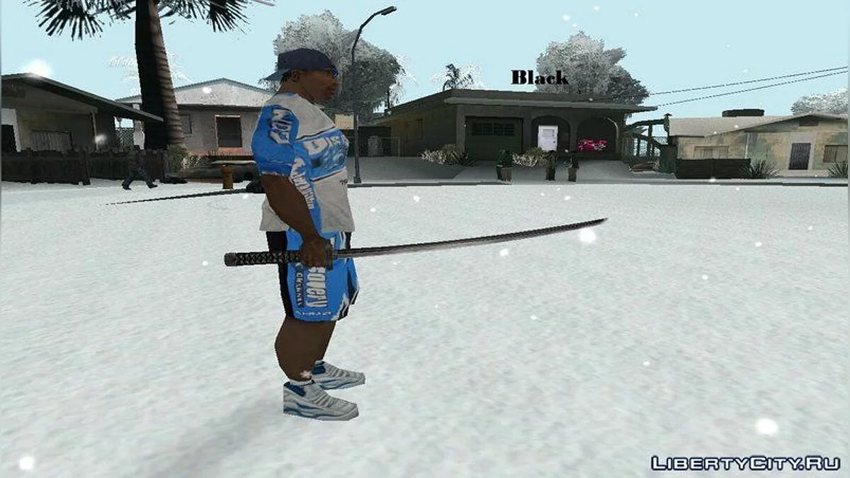 Разноцветные катаны / GTA San Andreas