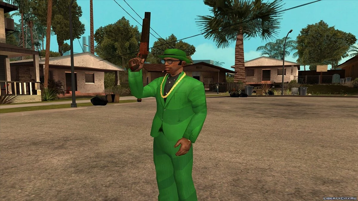 Двуствольное ружье из GTA 5 / GTA San Andreas