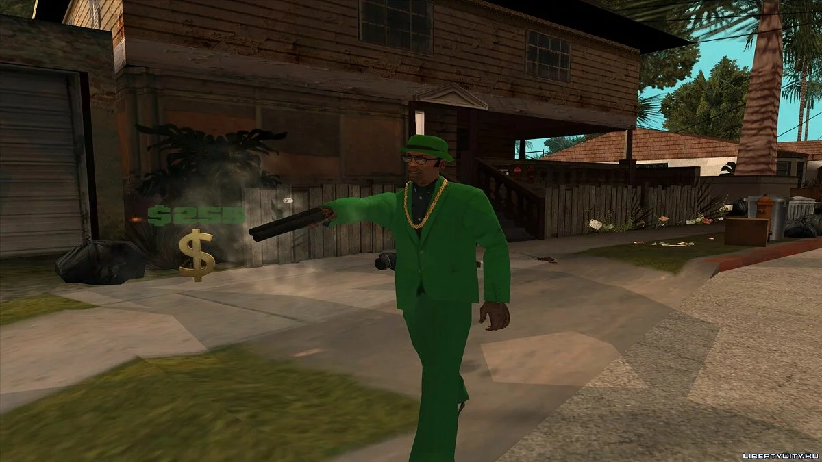 Двуствольное ружье из GTA 5 / GTA San Andreas