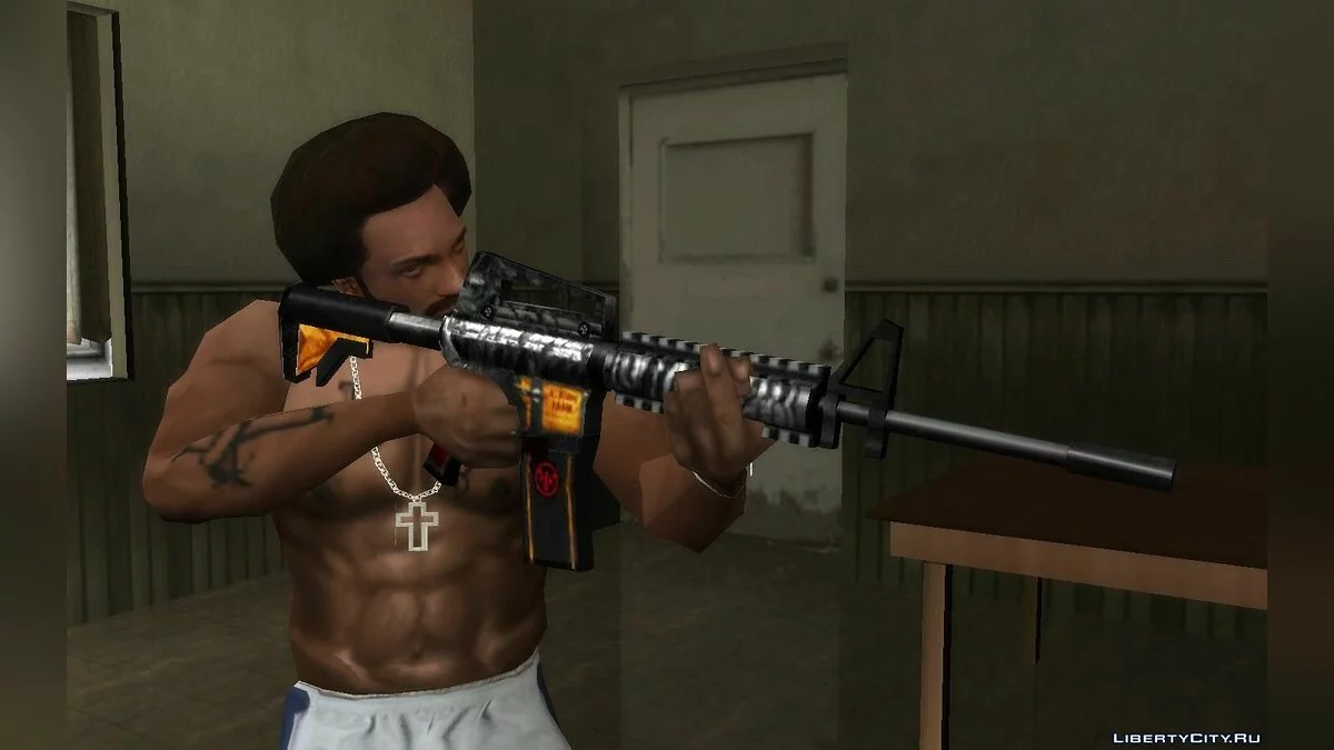 Immortal M4A1 из игры SFPH Playpark / GTA San Andreas