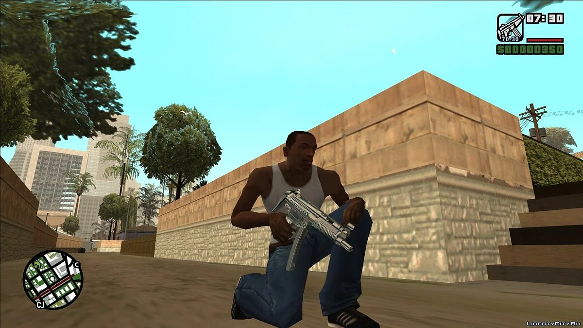 N.N.E Textures Weapons - Текстуры оружия, улучшенные нейросетью / GTA San Andreas