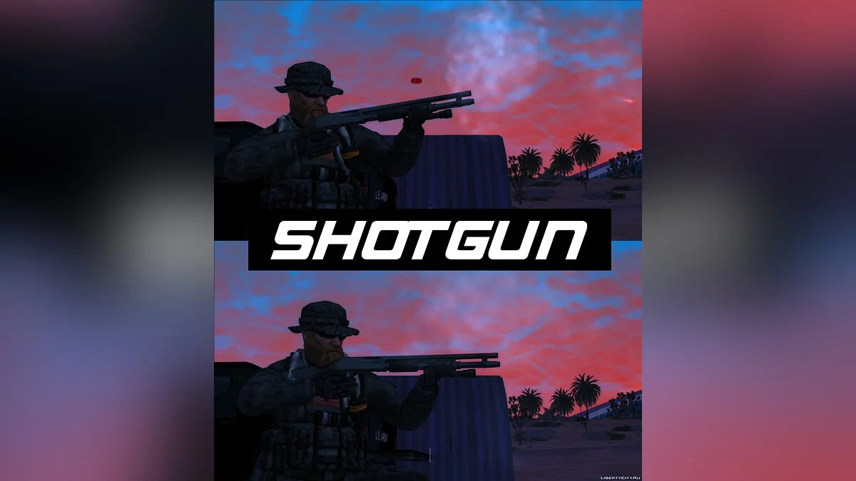 Анимированное оружие [SA-STYLE] / GTA San Andreas